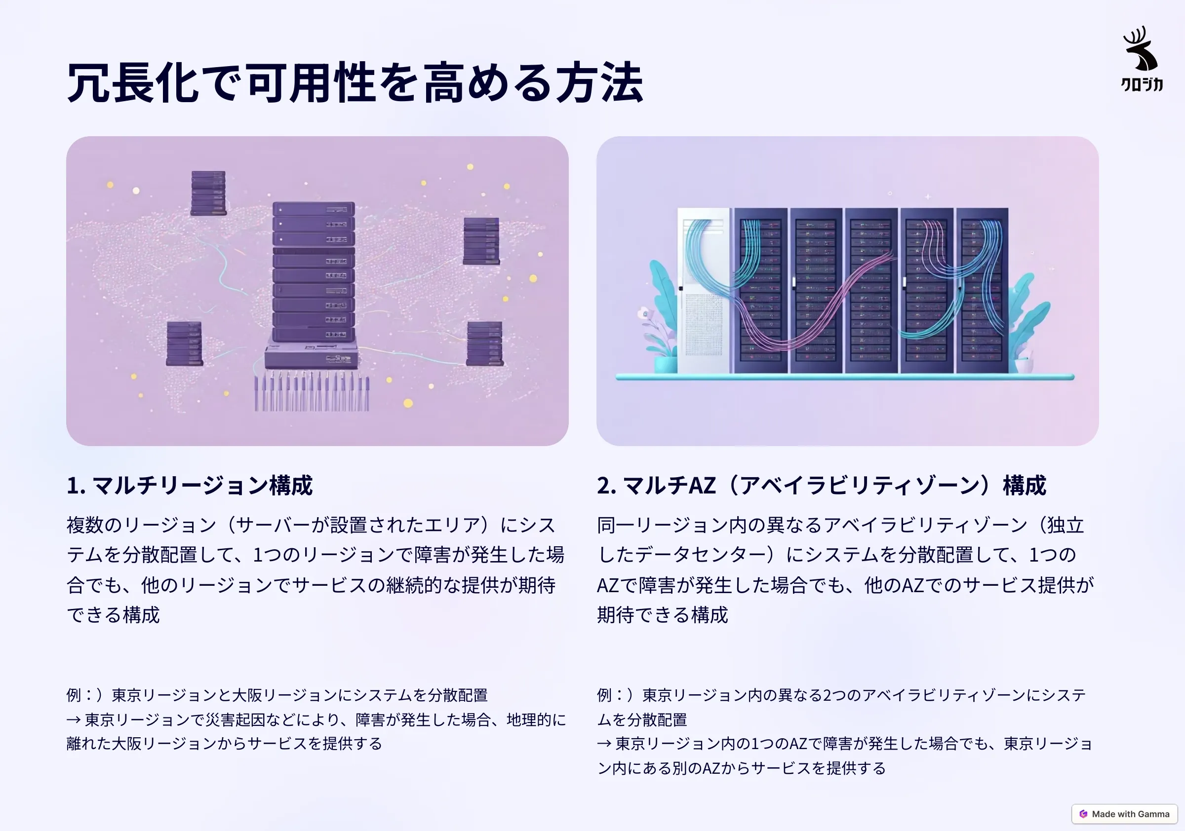 冗長化で可用性を高める方法